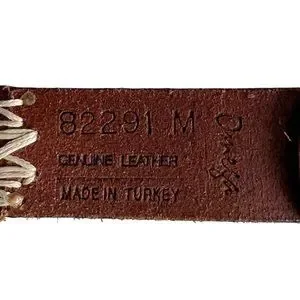 Omega Rustic Beaded Leather Belt | MEDIUM Omega | Accessories | Omega Rustic Beaded Leather Belt  main image 4
